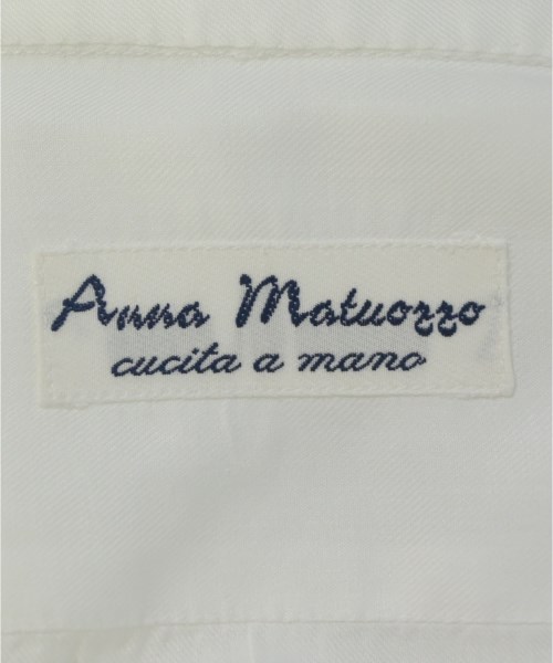 anna matuozzo（アンナ　マトゥッツォ）カジュアルシャツ 白 サイズ:39(M位) メンズ/2200635038159