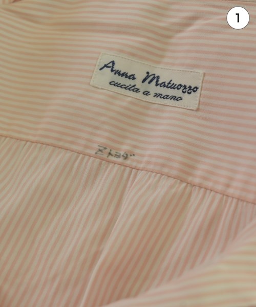 anna matuozzo（アンナ　マトゥッツォ）ドレスシャツ ピンク サイズ:-(L位) メンズ/2200671397043