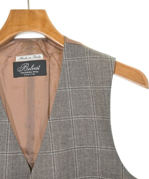 Belvest（ベルベスト）カジュアルシャツ 茶 サイズ:50(XL位) メンズ/2200634845079