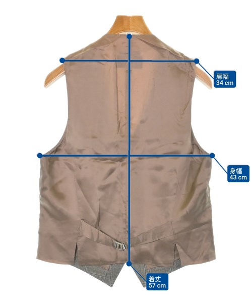 Belvest（ベルベスト）カジュアルシャツ 茶 サイズ:50(XL位) メンズ/2200634845079