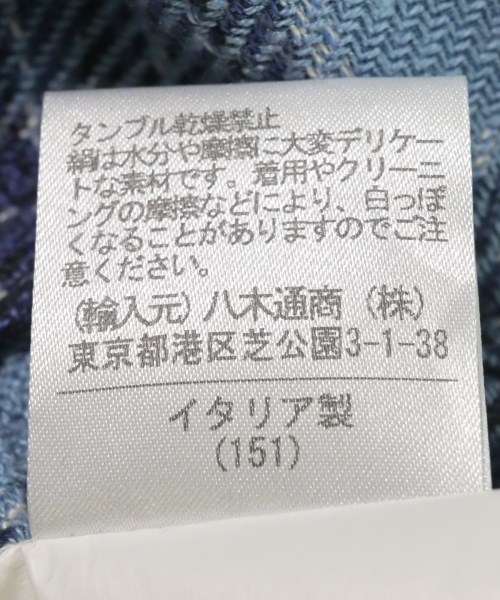 Belvest（ベルベスト）テーラードジャケット 青 サイズ:44(S位) メンズ/2200662521020