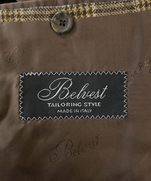 Belvest（ベルベスト）テーラードジャケット 茶 サイズ:50(XL位) メンズ/2200731154012