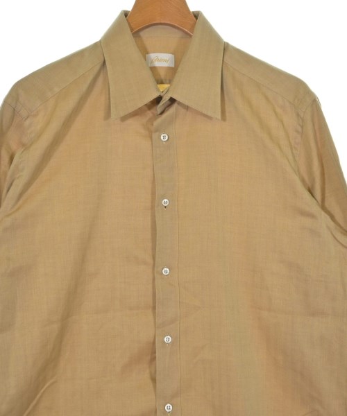 Brioni（ブリオーニ）カジュアルシャツ カーキ サイズ:43(XXXL位) メンズ/2200639670072
