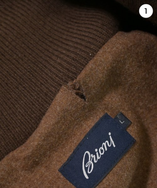 Brioni（ブリオーニ）その他 茶 サイズ:L メンズ/2200642422019
