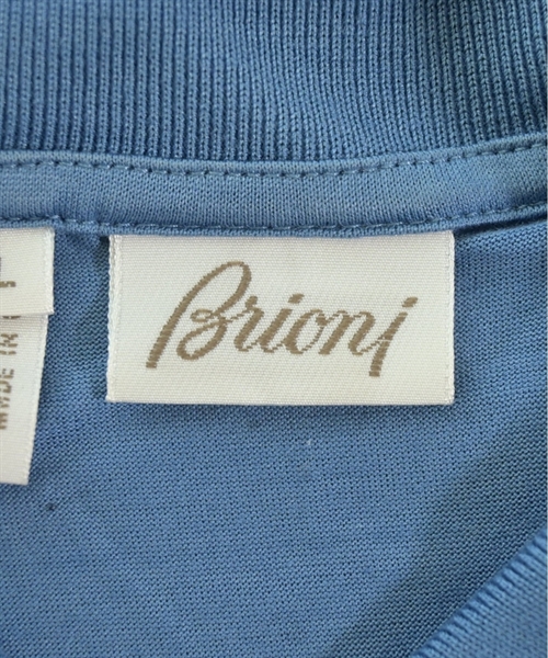 Brioni（ブリオーニ）ポロシャツ 青 サイズ:XL メンズ/2200613457248