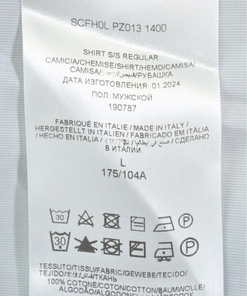 Brioni（ブリオーニ）カジュアルシャツ 青 サイズ:L メンズ/2200610655166