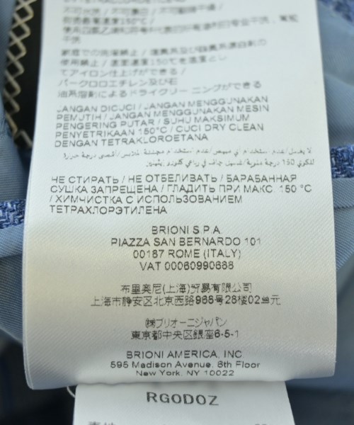 Brioni（ブリオーニ）ジャケット 青 サイズ:-(L位) メンズ/2200601545025