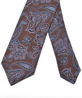 Brioni（ブリオーニ）ネクタイ 茶 サイズ:- メンズ/2200675719186