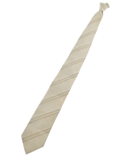 Brioni(ブリオーニ)ネクタイ ベージュ サイズ:-/2200677714455