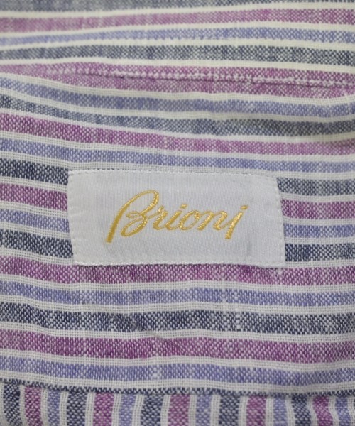 Brioni（ブリオーニ）カジュアルシャツ ピンク サイズ:2(M位) メンズ/2200678072028