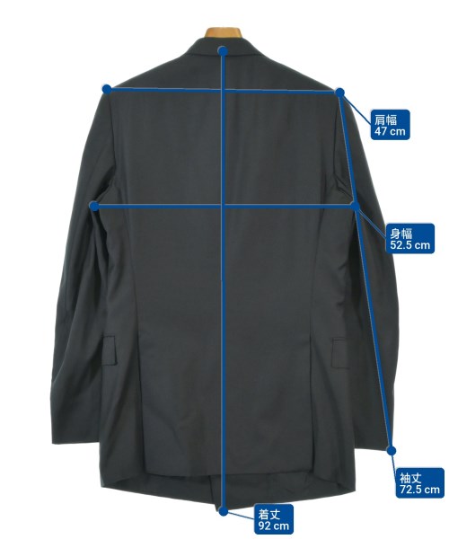 Brioni（ブリオーニ）テーラードジャケット 黒 サイズ:-(M位) メンズ/2200678648063