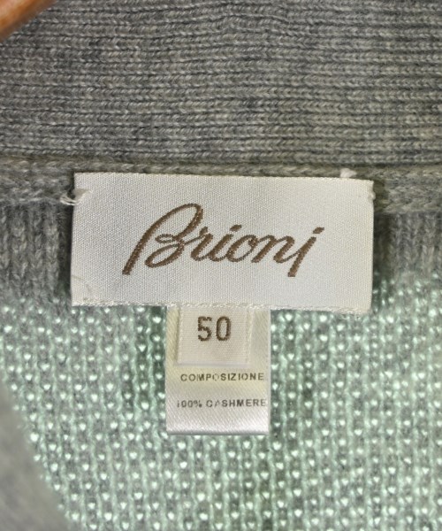Brioni（ブリオーニ）ニット・セーター グレー サイズ:50(XL位) メンズ/2200696619090