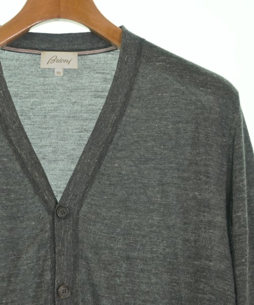 Brioni（ブリオーニ）カーディガン グレー サイズ:50(XL位) メンズ/2200656193158