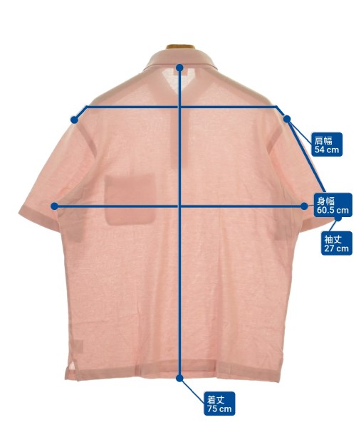 Brioni（ブリオーニ）カジュアルシャツ ピンク サイズ:L メンズ/2200650332058