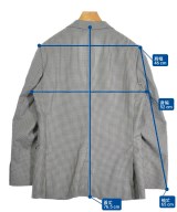 Brioni（ブリオーニ）テーラードジャケット グレー サイズ:50(XL位) メンズ/2200703919229