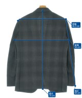 Brioni（ブリオーニ）テーラードジャケット 黒 サイズ:50(XL位) メンズ/2200659139184