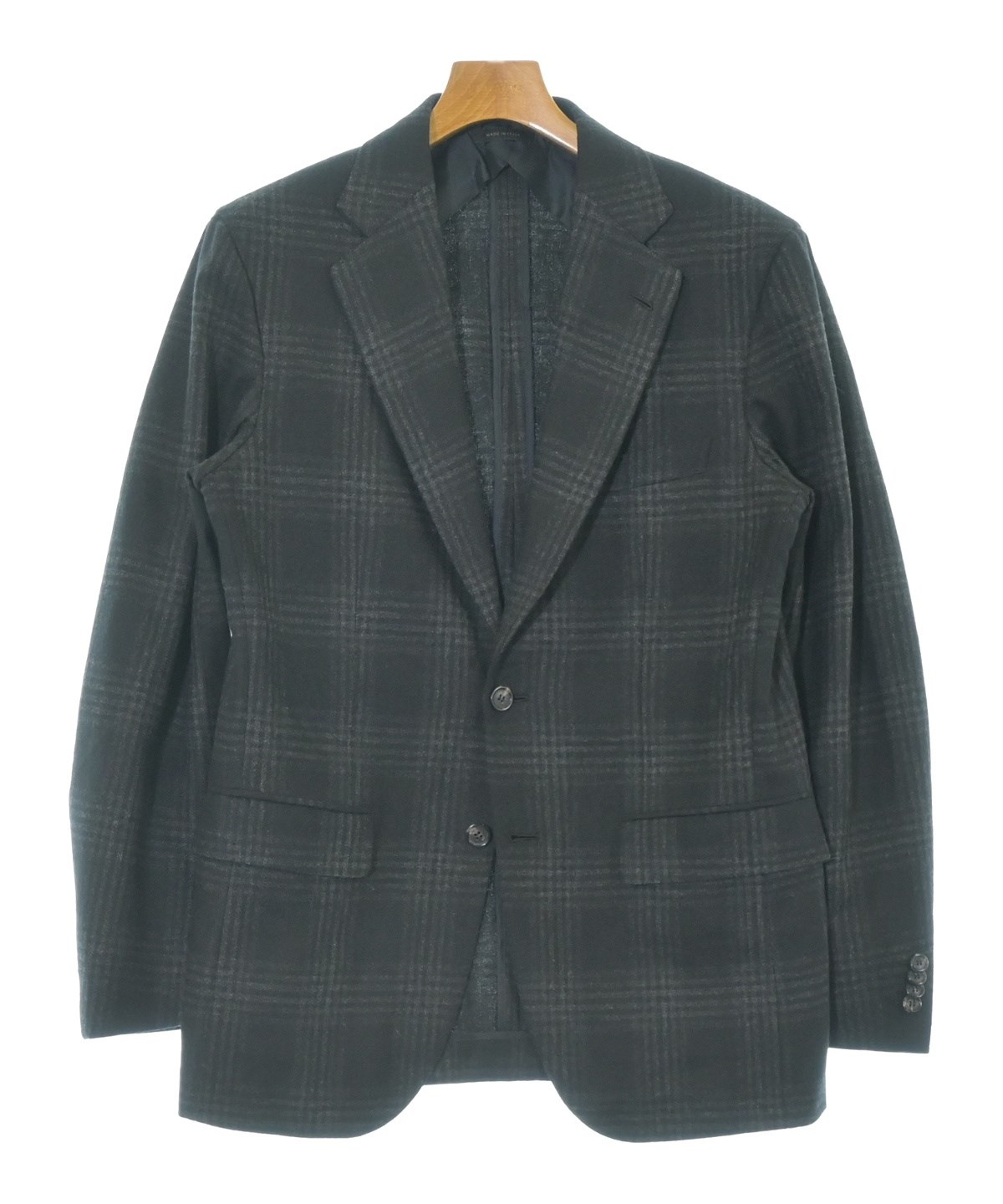 Brioni（ブリオーニ）テーラードジャケット 黒 サイズ:50(XL位) メンズ