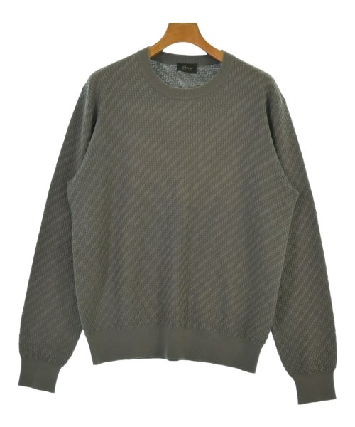 Brioni(ブリオーニ)ニット・セーター グレー サイズ:50(XL位)/2200661182314