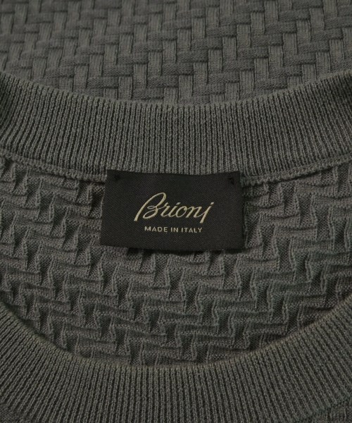 Brioni（ブリオーニ）ニット・セーター グレー サイズ:50(XL位) メンズ/2200661182314