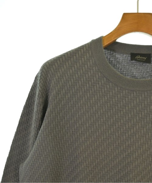 Brioni（ブリオーニ）ニット・セーター グレー サイズ:50(XL位) メンズ/2200661182314