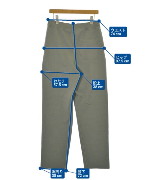 Brioni（ブリオーニ）スウェットパンツ カーキ サイズ:48(L位) メンズ/2200672299063