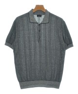 Brioni（ブリオーニ）ポロシャツ グレー サイズ:48(L位) メンズ/2200723631026
