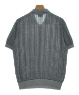 Brioni（ブリオーニ）ポロシャツ グレー サイズ:48(L位) メンズ/2200723631026