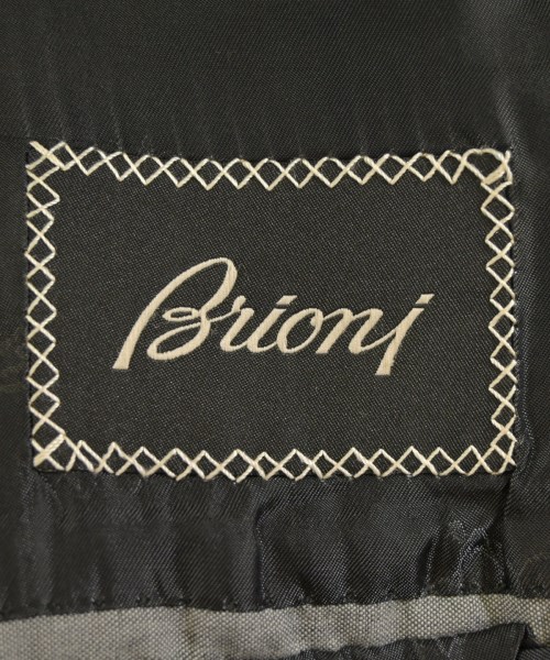 Brioni（ブリオーニ）テーラードジャケット グレー サイズ:48(L位) メンズ/2200683286168