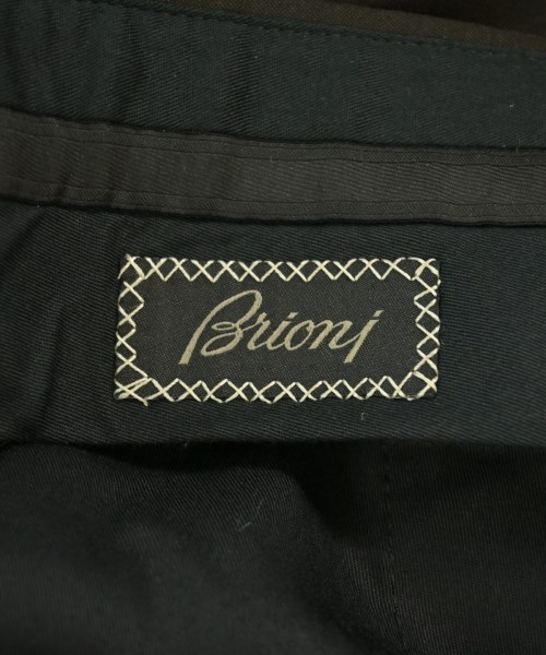 Brioni（ブリオーニ）スラックス 茶 サイズ:48(L位) メンズ/2200692942086