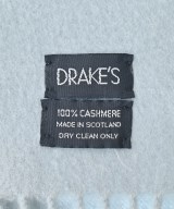 DRAKE'S（ドレイクス）マフラー 青 サイズ:- メンズ/2200643450080