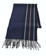 DRAKE'S（ドレイクス）マフラー 紺 サイズ:- メンズ/2200674739031