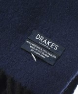DRAKE'S（ドレイクス）マフラー 紺 サイズ:- メンズ/2200674739031