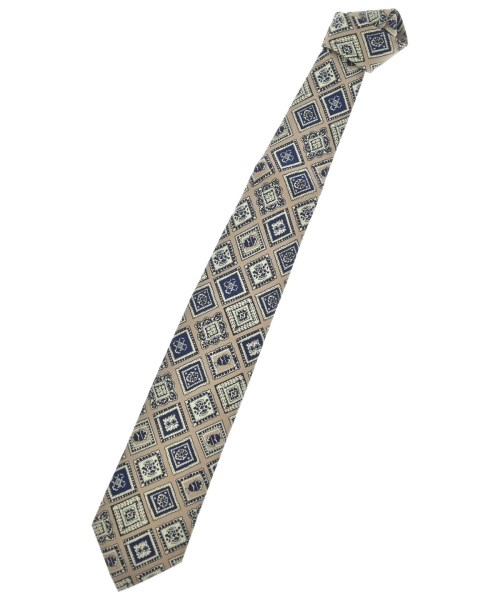 DRAKE'S(ドレイクス)ネクタイ ベージュ サイズ:-/2200675719230