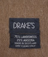 DRAKE'S（ドレイクス）マフラー 茶 サイズ:- メンズ/2200697408075