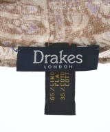 DRAKE'S（ドレイクス）ストール 茶 サイズ:- メンズ/2200698267022