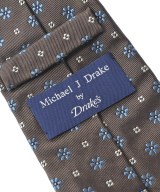 DRAKE'S（ドレイクス）ネクタイ 茶 サイズ:- メンズ/2200705172028