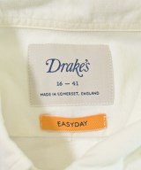 DRAKE'S（ドレイクス）カジュアルシャツ 白 サイズ:16(L位) メンズ/2200713977059