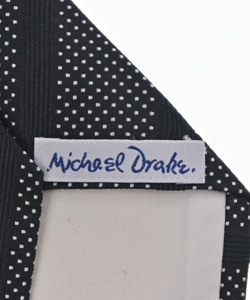 DRAKE'S（ドレイクス）ネクタイ 黒 サイズ:- メンズ/2200704666740