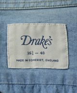 DRAKE'S（ドレイクス）カジュアルシャツ 青 サイズ:40(L位) メンズ/2200665019067