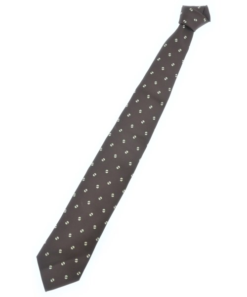 DRAKE'S(ドレイクス)ネクタイ 茶 サイズ:-/2200664402051