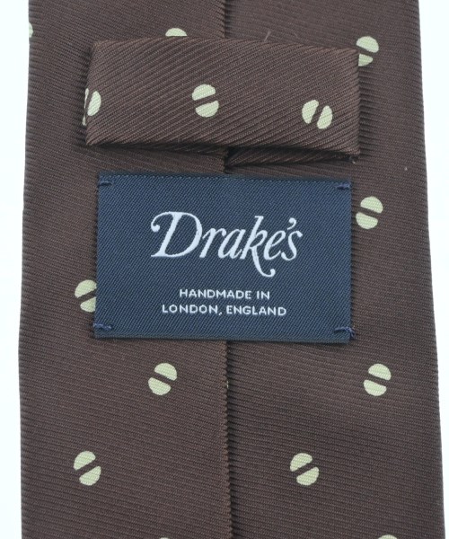 DRAKE'S（ドレイクス）ネクタイ 茶 サイズ:- メンズ/2200664402051