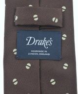 DRAKE'S（ドレイクス）ネクタイ 茶 サイズ:- メンズ/2200664402051