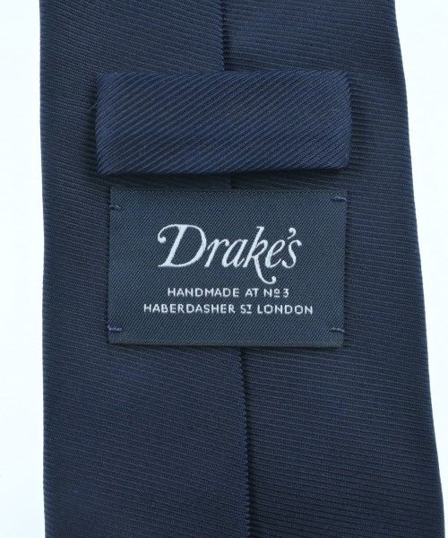 DRAKE'S（ドレイクス）ネクタイ 紺 サイズ:- メンズ/2200664402068