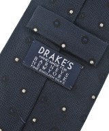 DRAKE'S（ドレイクス）ネクタイ 紺 サイズ:- メンズ/2200719450020