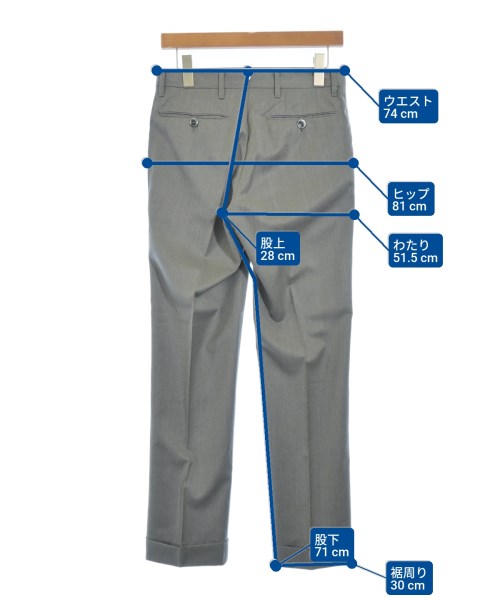 GTA（ジーティーアー）スラックス グレー サイズ:42(XS位) メンズ/2200679167082