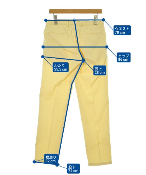 GTA（ジーティーアー）スラックス 黄 サイズ:-(M位) メンズ/2200672807572