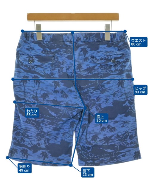 GTA（ジーティーアー）ショートパンツ 青 サイズ:-(M位) メンズ/2200672807633