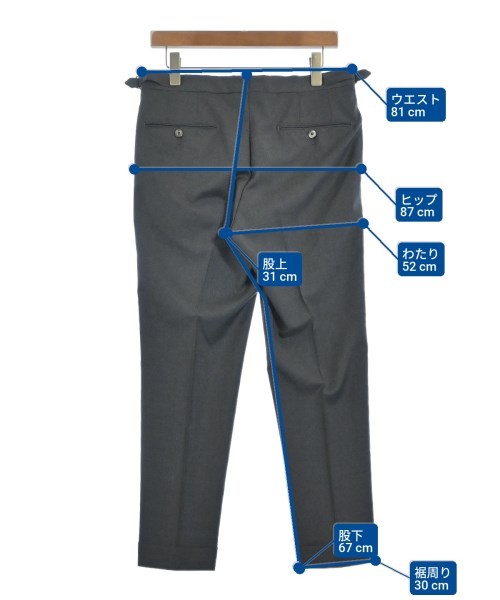 GTA（ジーティーアー）スラックス グレー サイズ:46(M位) メンズ/2200670508082