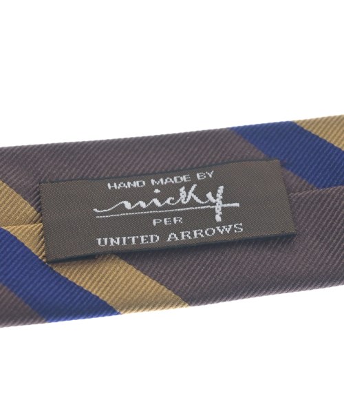 NICKY（ニッキー）ネクタイ 茶 サイズ:- メンズ/2200632170067