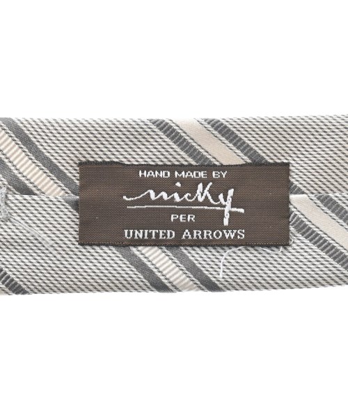 NICKY（ニッキー）ネクタイ グレー サイズ:- メンズ/2200663105014